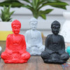 Mini Bouddha mat (couleurs assorties)