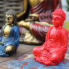Mini Bouddha mat (couleurs assorties)
