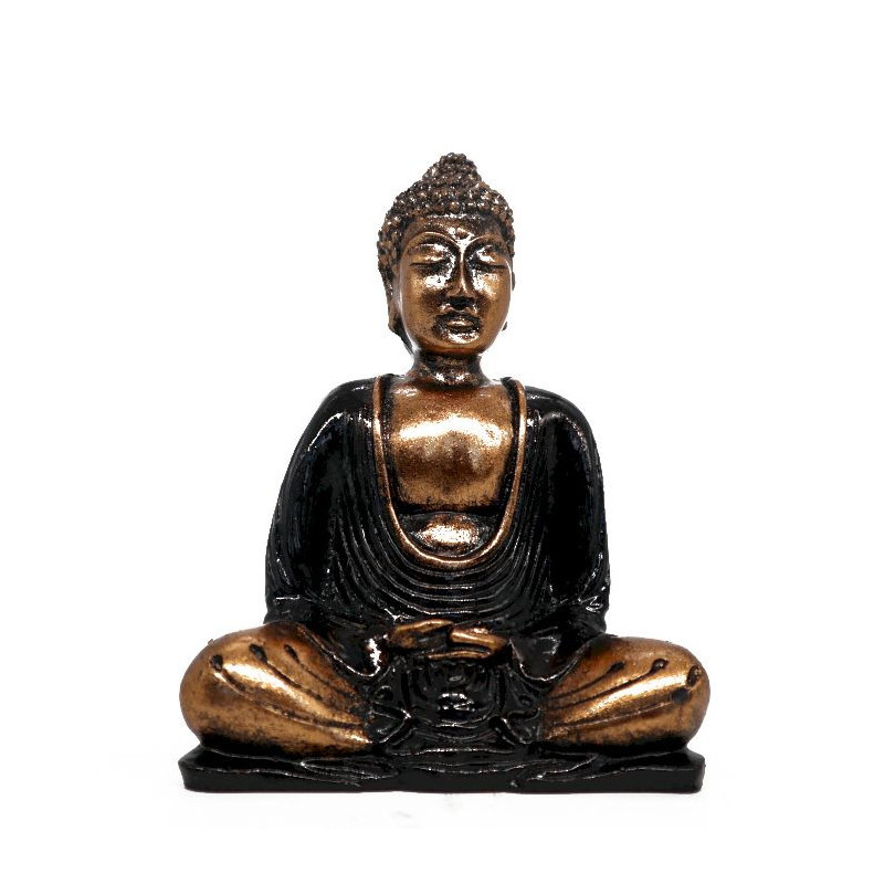 Bouddha noir et or - Moyen