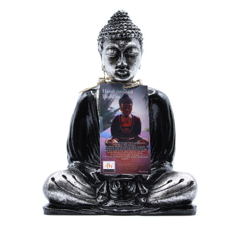Bouddha noir et gris - Moyen