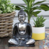 Bouddha noir et gris - Moyen