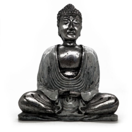 Bouddha blanc et gris - Moyen