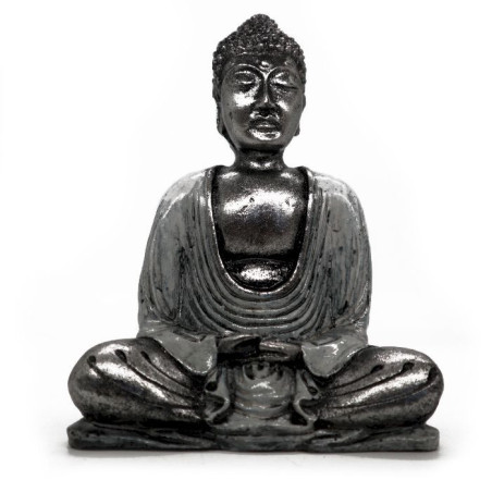 Bouddha blanc et gris - Moyen