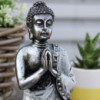 Bougeoir Bouddha - Blanc - Moyen