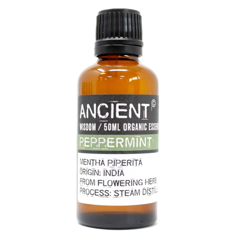 Huile essentielle de menthe poivrée bio 50 ml