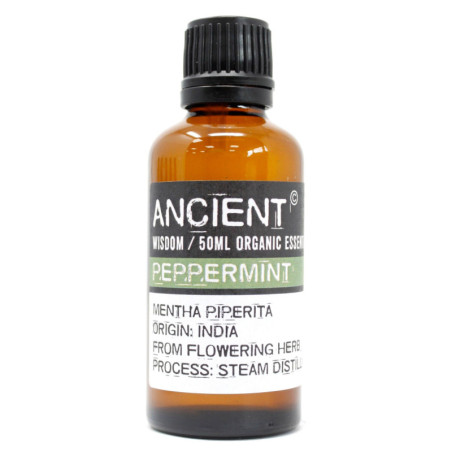 Huile essentielle de menthe poivrée bio 50 ml