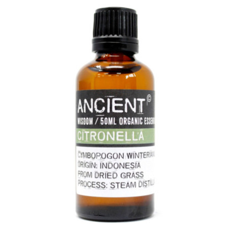 Huile essentielle de citronnelle bio 50 ml