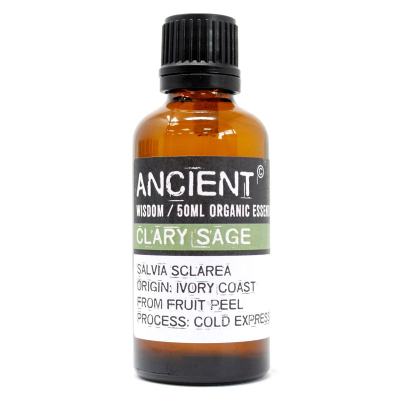 Huile essentielle de sauge sclarée bio 50 ml