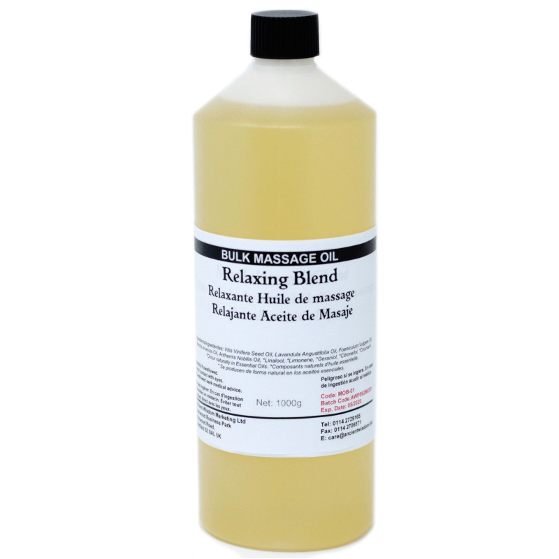 Huile de massage relaxante 1 kg