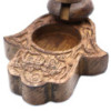 Brûleur à refoulement en bois de manguier SM - Hamsa