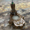 Brûleur à refoulement en bois de manguier SM - Hamsa