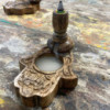 Brûleur à refoulement en bois de manguier SM - Hamsa