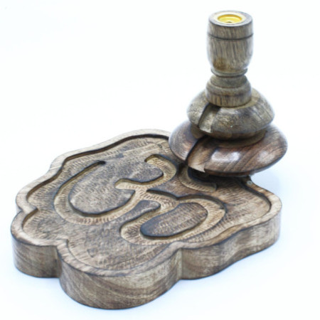 Brûleur à refoulement en bois de manguier Med - Ohm