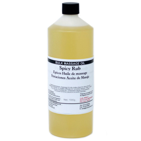 Huile de massage épicée 1 kg