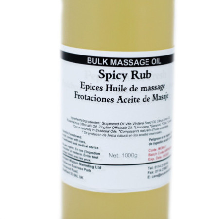 Huile de massage épicée 1 kg