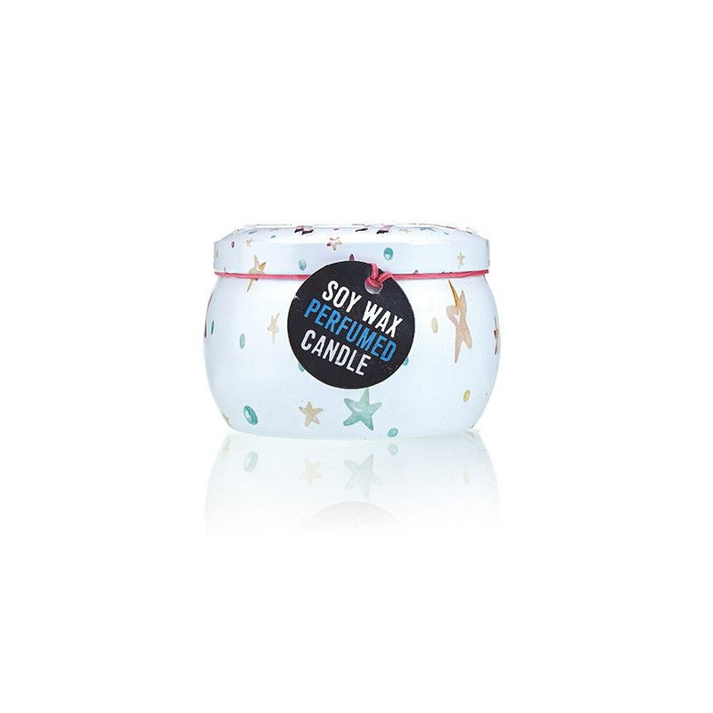 Bougie Art Tin - Licornes