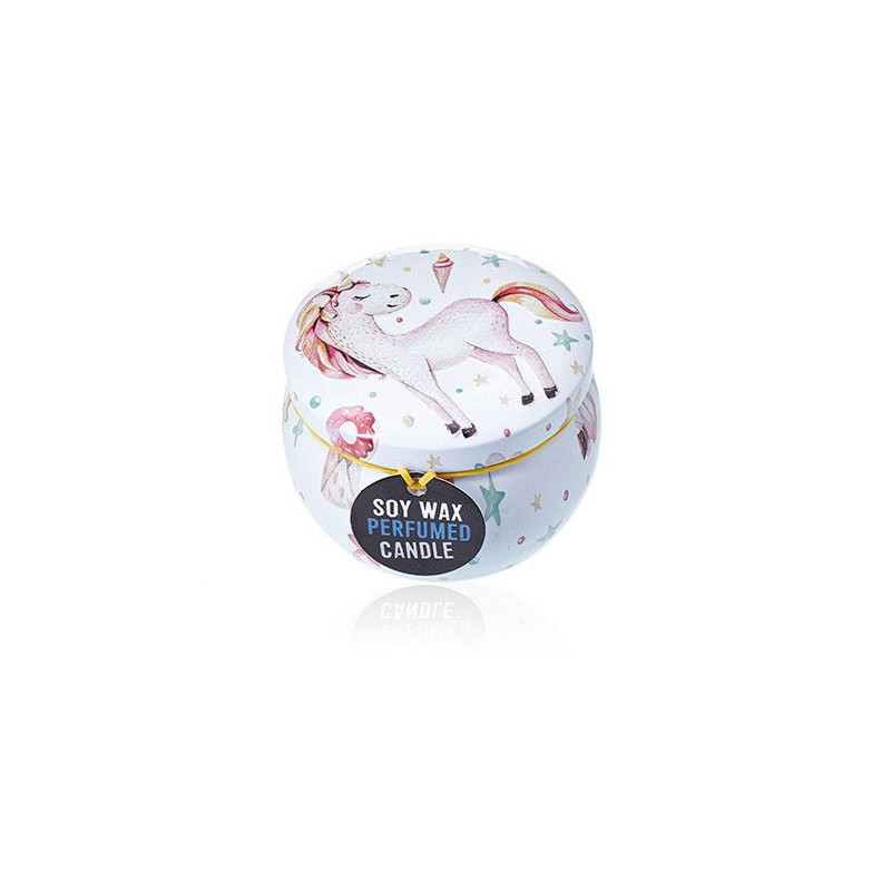 Bougie Art Tin - Licornes
