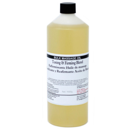 Huile de massage tonifiante et raffermissante 1 kg
