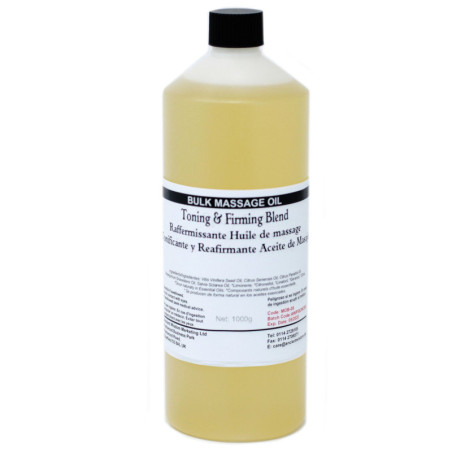 Huile de massage tonifiante et raffermissante 1 kg