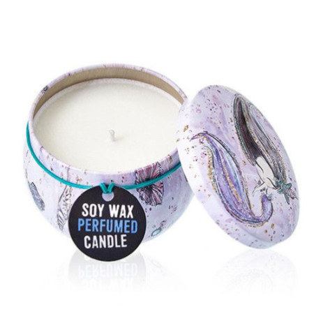 Bougie Art Tin - Vie marine