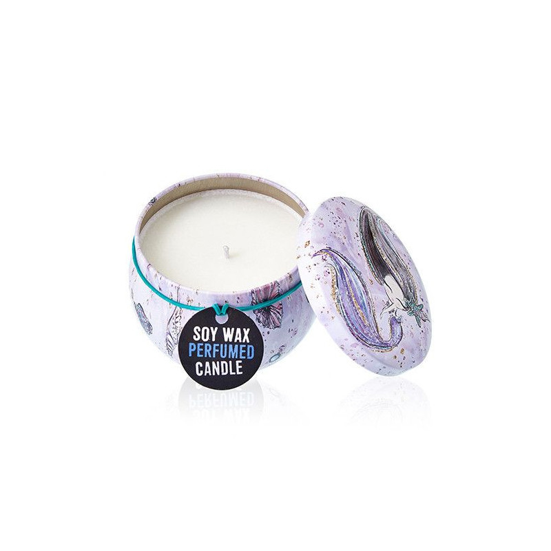 Bougie Art Tin - Vie marine