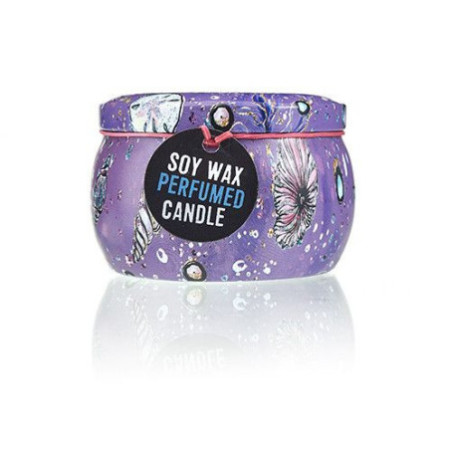 Bougie Art Tin - Vie marine