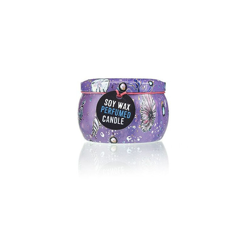 Bougie Art Tin - Vie marine