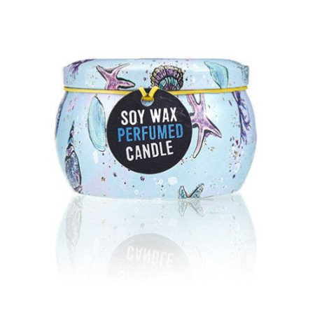 Bougie Art Tin - Vie marine
