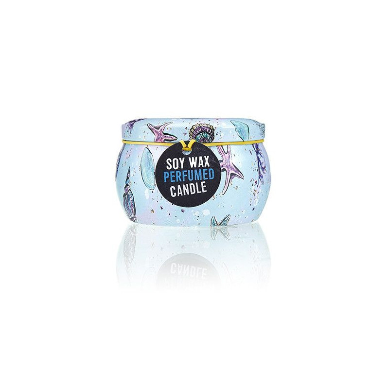 Bougie Art Tin - Vie marine