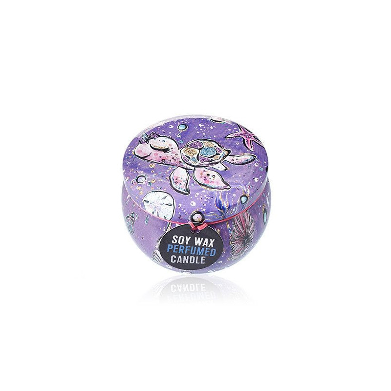 Bougie Art Tin - Vie marine