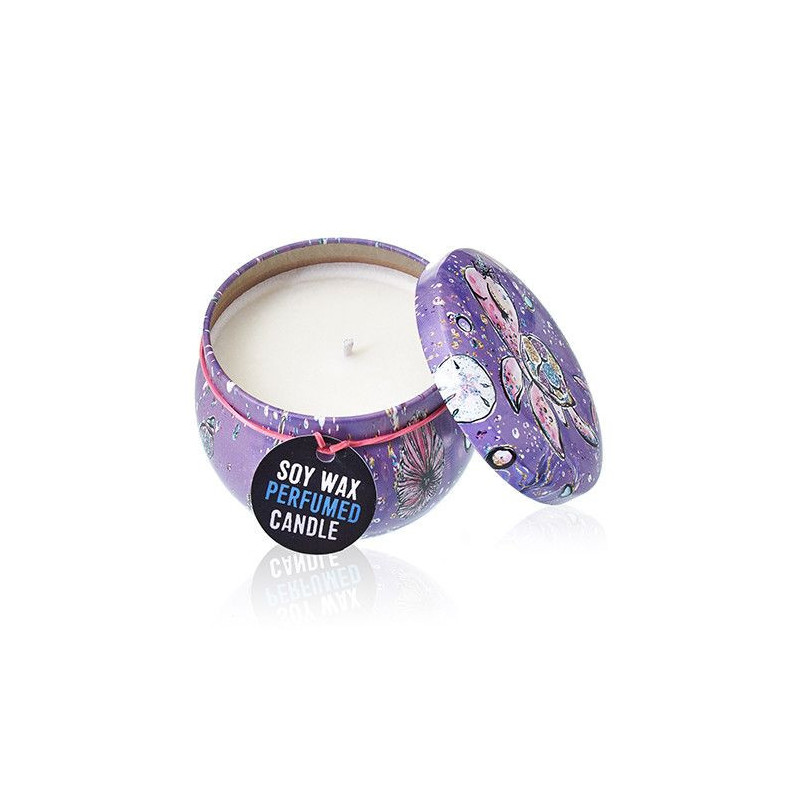 Bougie Art Tin - Vie marine