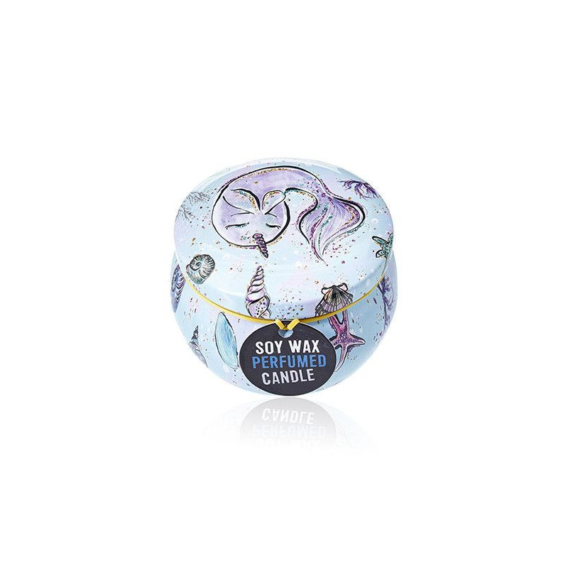Bougie Art Tin - Vie marine