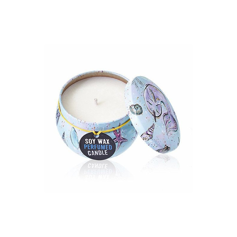 Bougie Art Tin - Vie marine