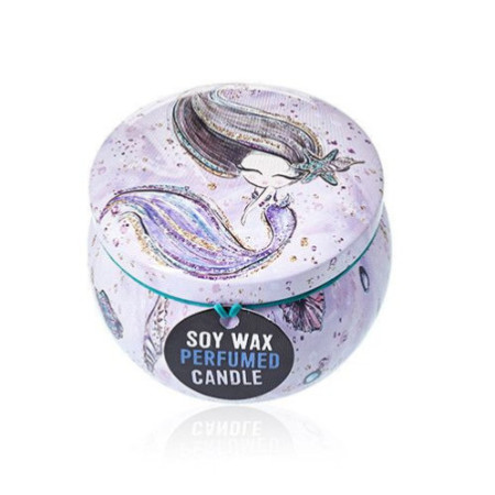 Bougie Art Tin - Vie marine