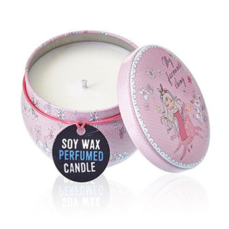 Bougie Art Tin - Messages amicaux