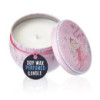 Bougie Art Tin - Messages amicaux