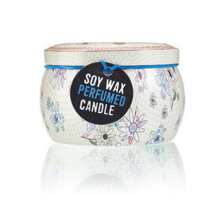 Bougie Art Tin - Messages amicaux