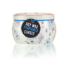 Bougie Art Tin - Messages amicaux