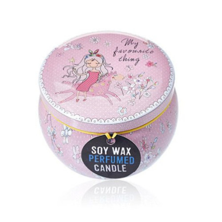 Bougie Art Tin - Messages amicaux
