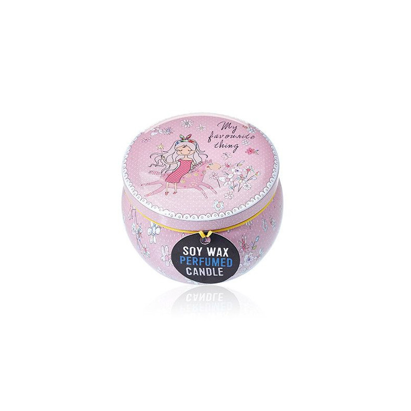 Bougie Art Tin - Messages amicaux