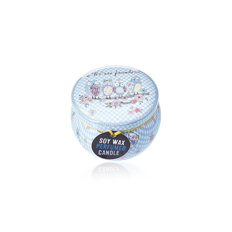 Bougie Art Tin - Messages amicaux