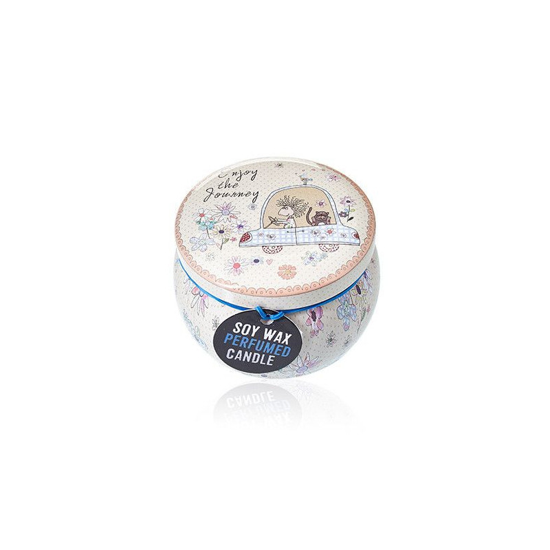 Bougie Art Tin - Messages amicaux