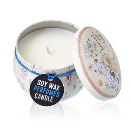 Bougie Art Tin - Messages amicaux