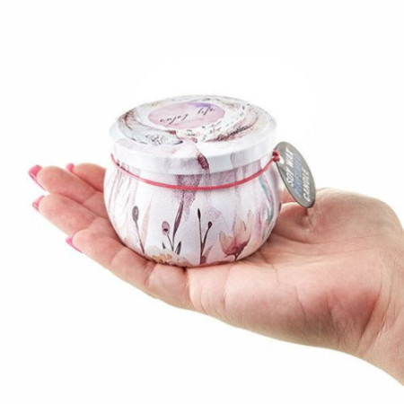 Bougie Art Tin - Messages amicaux