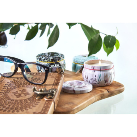 Bougie Art Tin - Messages amicaux