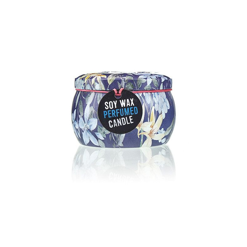 Bougie Art Tin - Jardin romantique