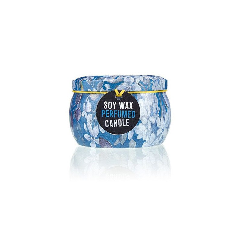Bougie Art Tin - Jardin romantique