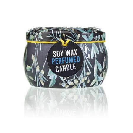 Bougie Art Tin - Jardin romantique