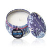 Bougie Art Tin - Jardin romantique
