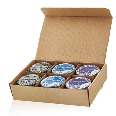 Bougie Art Tin - Jardin romantique